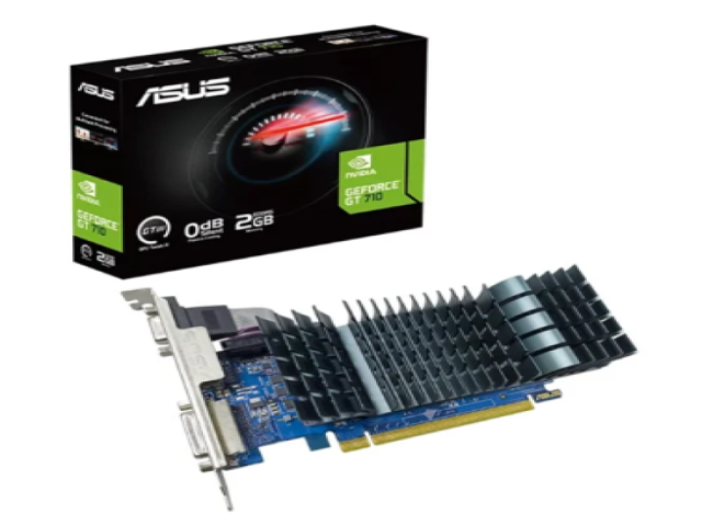 ASUS 華碩 華碩 GeForce GT 710 2GB GDDR5 EVO 薄型顯示卡