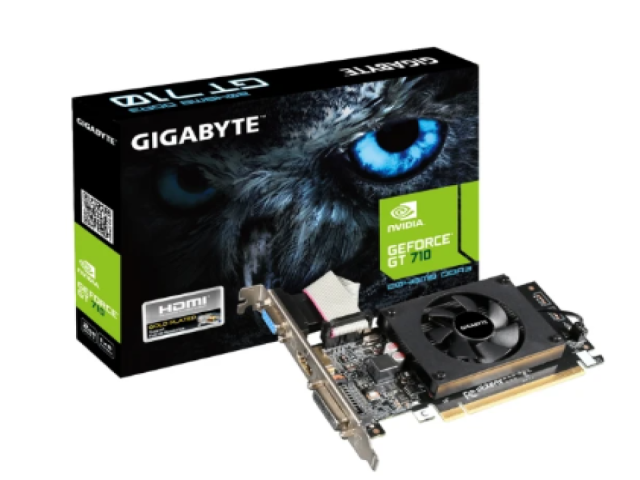 GIGABYTE 技嘉 GT710 D3 2G 顯示卡(短卡版)