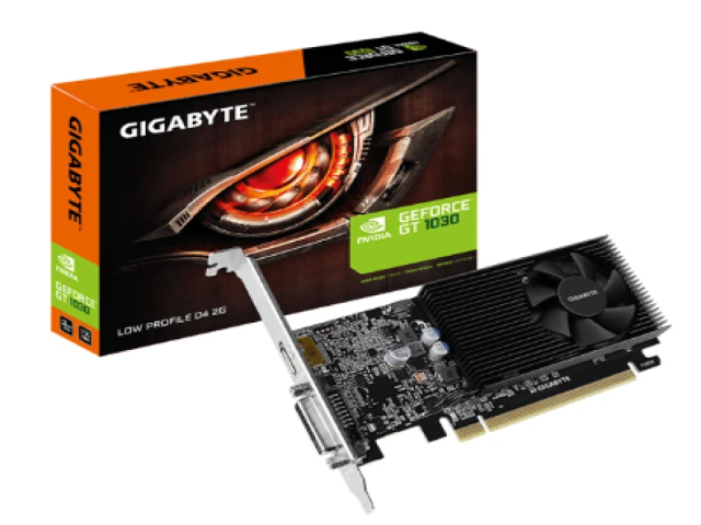 GIGABYTE 技嘉 GT 1030 Low Profile D4 2G顯示卡