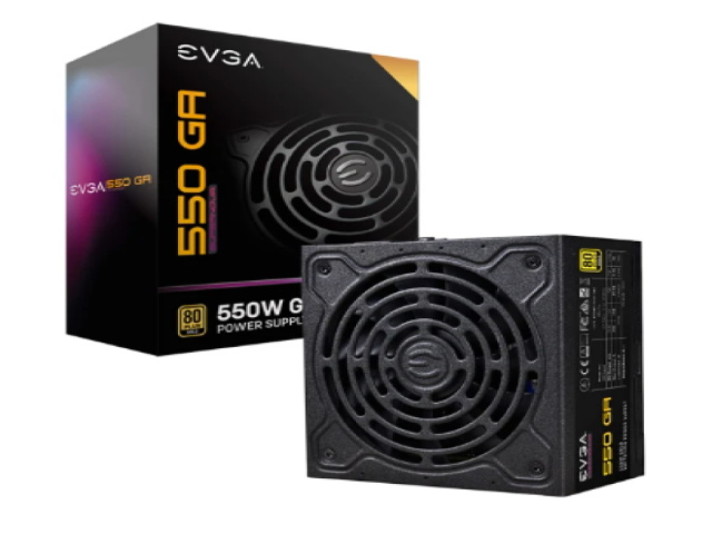 EVGA 艾維克 550瓦 80PLUS金牌 全模組化 電源供應器