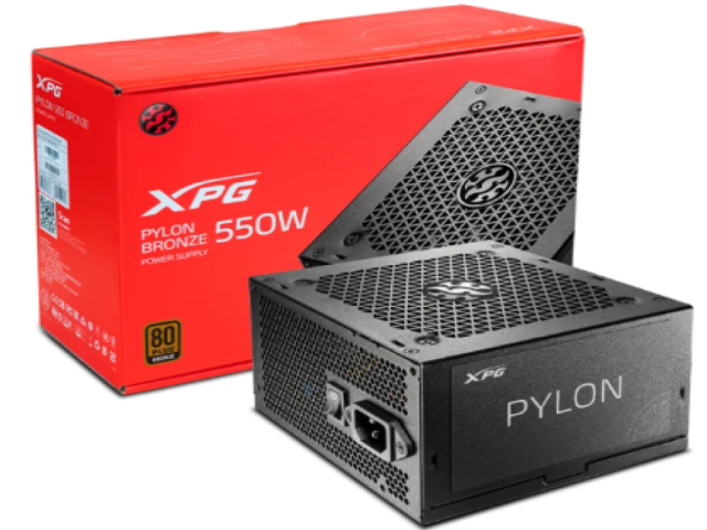 XPG 威剛 550瓦 80PLUS銅牌 電源供應器