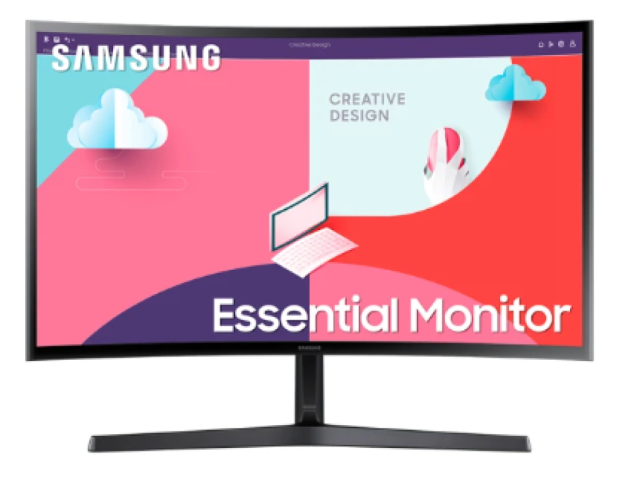 SAMSUNG 三星 S24C366EAC 24型 VA 曲面螢幕